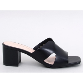 Vallon crne japanke sandale na visoku petu - Inello crna