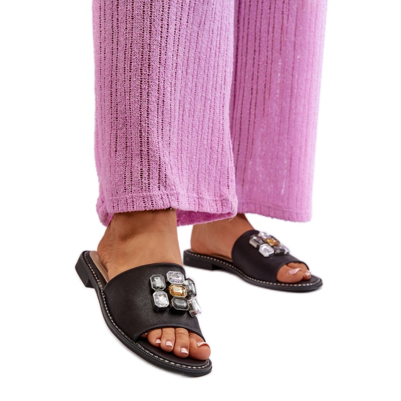 Step in style Japanke za sandale Model S.Barski KV27-031 crne - Zakoračite sa stilom crno