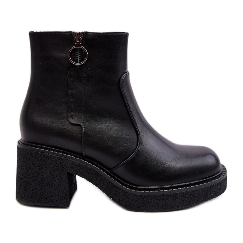 Step in style Čizme Model Romella TR926 Black - Zakoračite sa stilom crno