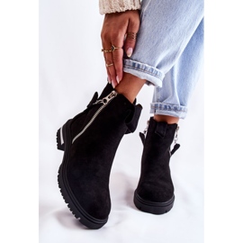 Step in style Čizme Model Calvaro NC1279 Black - Zakoračite sa stilom crna