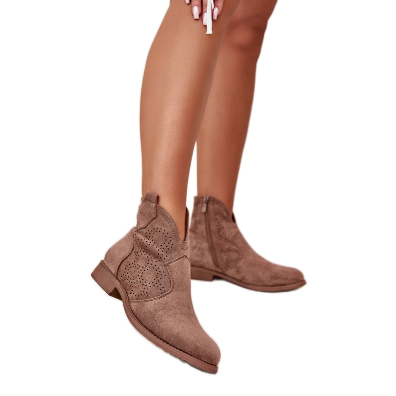 Step in style Čizme Model S.Barski HY42-151 Smeđe - Zakoračite sa stilom smeđa