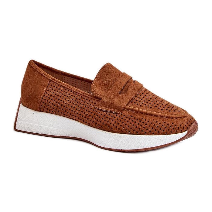 Step in style Mokasine Model Inesqua 22-325 Camel - Zakoračite sa stilom smeđa
