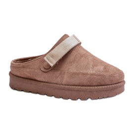 Step in style Papuče Model Azida YY-12 Brown - Zakoračite sa stilom smeđa