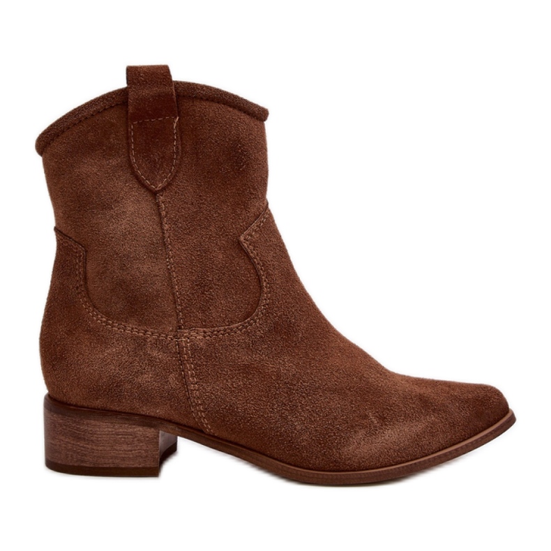 Step in style Čizme Model Zazoo 3329 Brown Suede - Zakoračite sa stilom smeđa