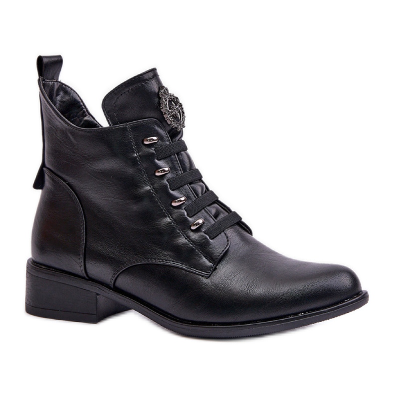 Step in style Čizme Model Nevalia ASA198-21 Black - Zakoračite sa stilom crno