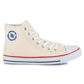 New Age Visoke muške tenisice smeđa