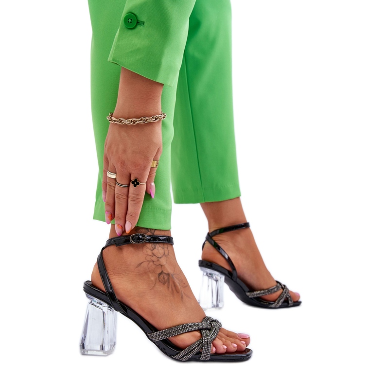 Step in style Sandale Model Randy MR-13 Black - Zakoračite sa stilom crno