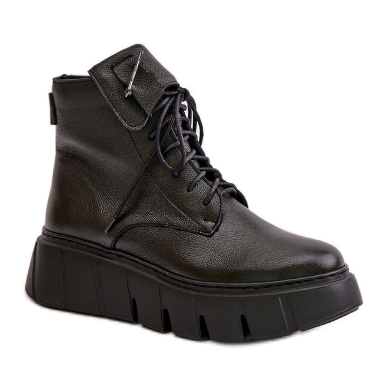 Step in style Čizme Model Zazoo 60511 Black - Zakoračite sa stilom crno