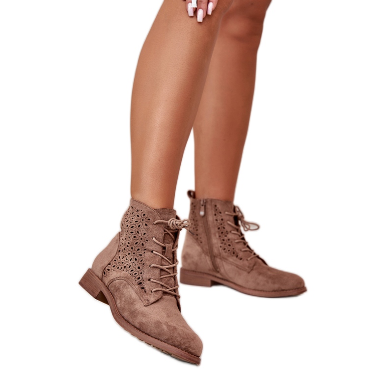 Step in style Čizme Model S.Barski HY66-136 Smeđe - Zakoračite sa stilom smeđa