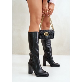 Step in style Čizme Model Riamaya CHC295 Black - Zakoračite sa stilom crno