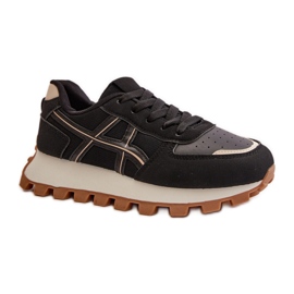 Step in style Sportske cipele Model Mialunae YH30 Black - Zakoračite sa stilom crno