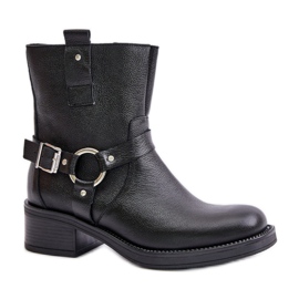 Step in style Čizme Model Zazoo 60480 Black - Zakoračite sa stilom crna