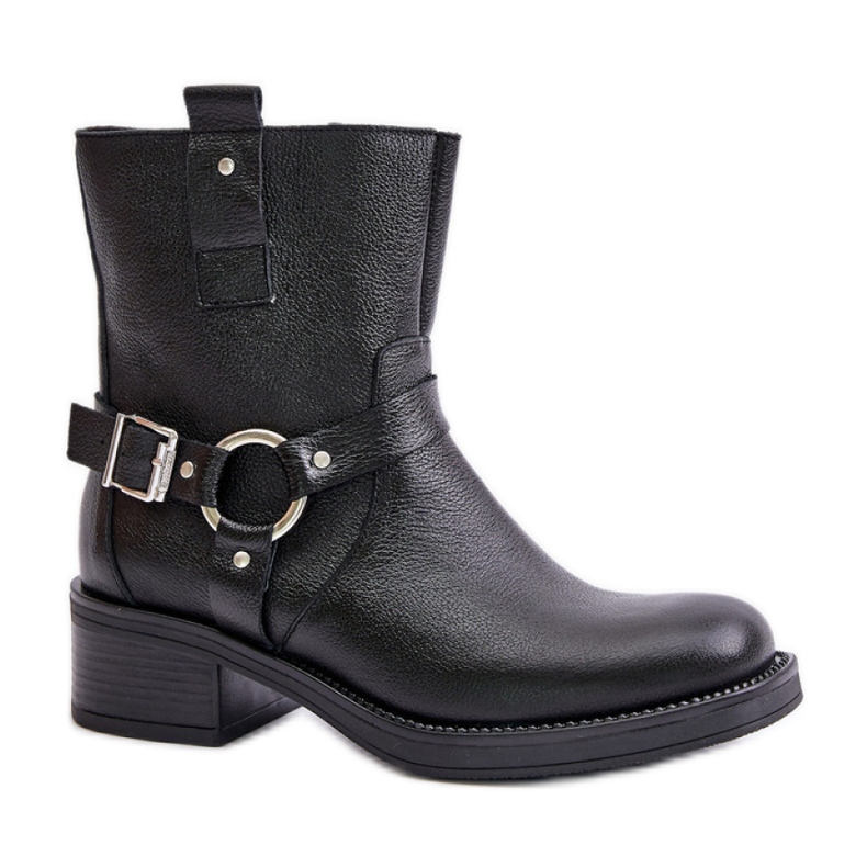 Step in style Čizme Model Zazoo 60480 Black - Zakoračite sa stilom crno