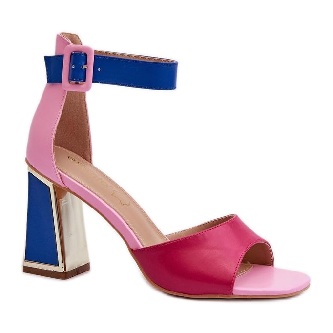 Step in style Sandale Model Rosazara 24SD35-6815 pink - Zakoračite sa stilom ružičasta