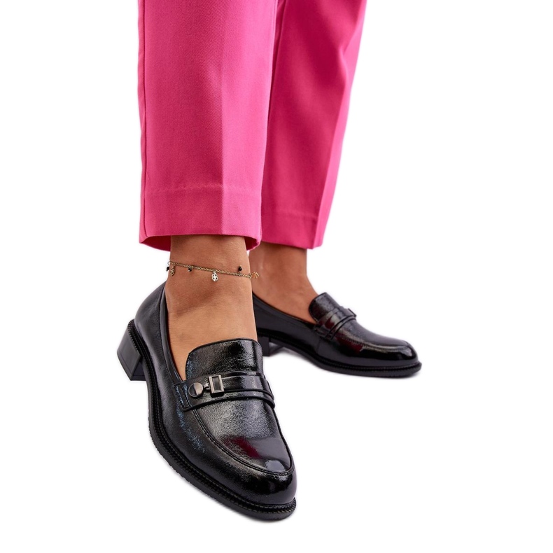 Step in style Mokasine Model Nerilaja 66614 Crne - Zakoračite sa stilom crno