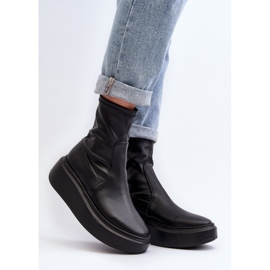 Step in style Čizme Model Zazoo 3395 Black - Zakoračite sa stilom crna