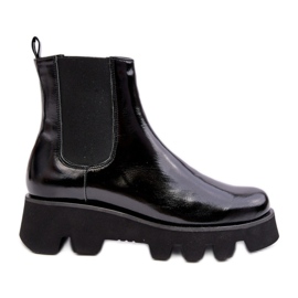 Laura Messi Crne ženske ravne gležnjače crna