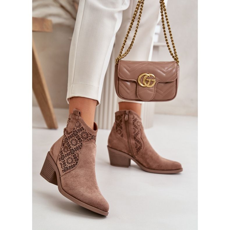 Step in style Čizme Model S.Barski HY42-944 Smeđe - Zakoračite sa stilom smeđa