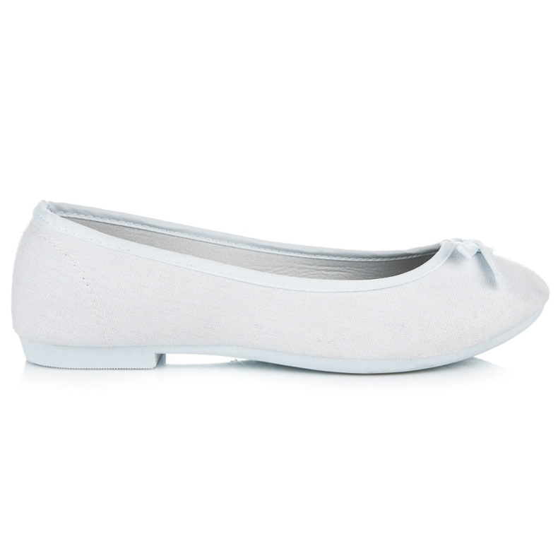 New Age Sportske balerinke s mašnom bijela