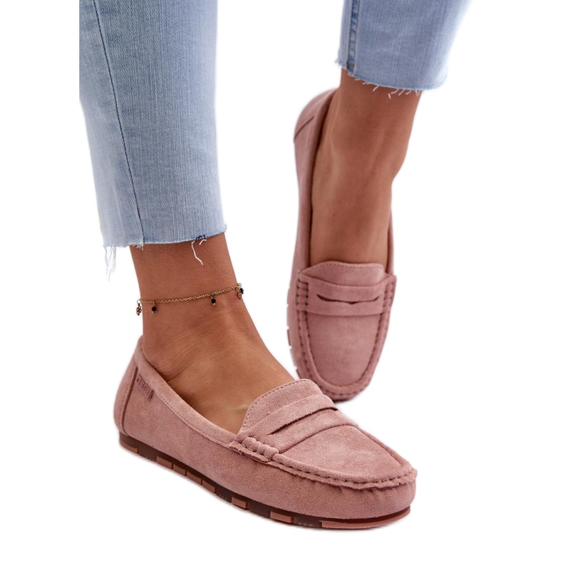 Big Star Pink ženske mokasine ružičasta