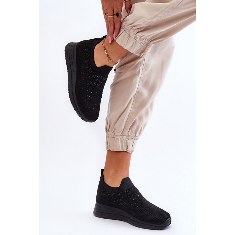 Step in style Sportske cipele Model Gianni 7890-138 crna - Zakoračite sa stilom crno