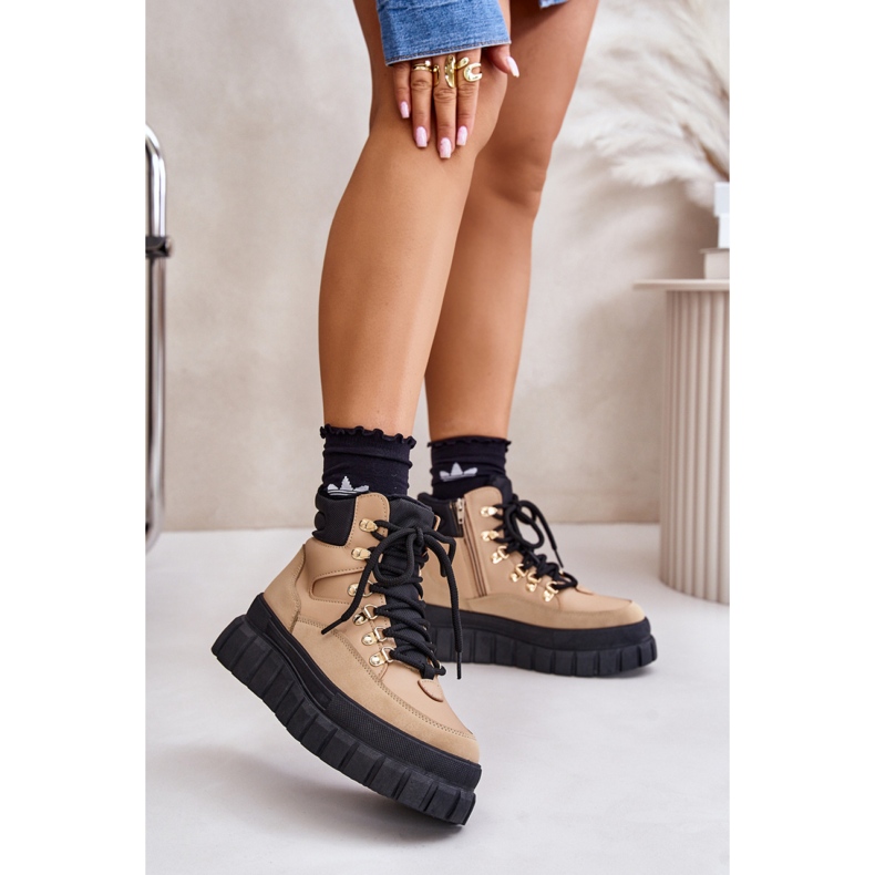 Step in style Čizme Model Jelenia 24BT26-7928 Smeđe - Zakoračite sa stilom smeđa