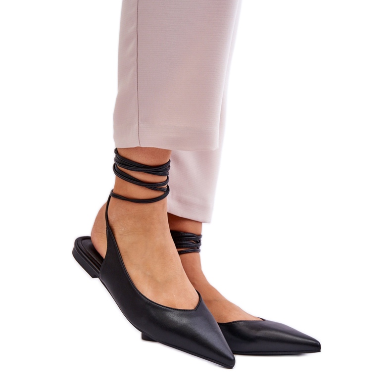 Step in style Balerinke Model Turriso 2530-1 Black - Zakoračite sa stilom crno