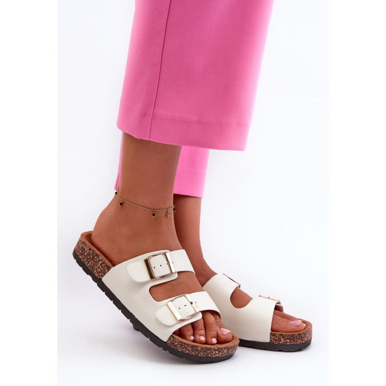 Step in style Japanke za sandale Model Cortina DZ121-9 Bijela - Zakoračite sa stilom