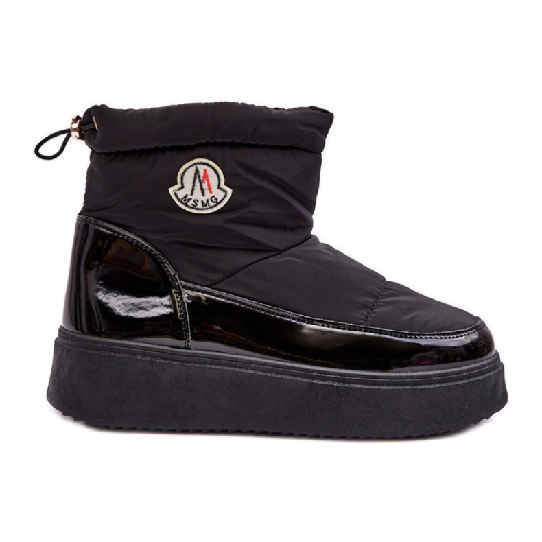 Step in style Čizme za snijeg Model Gattea HY852 Black - Zakoračite sa stilom crno