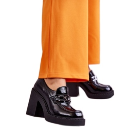 Step in style Cipele Model Jaime 20116 Black Lakier - Zakoračite sa stilom crna