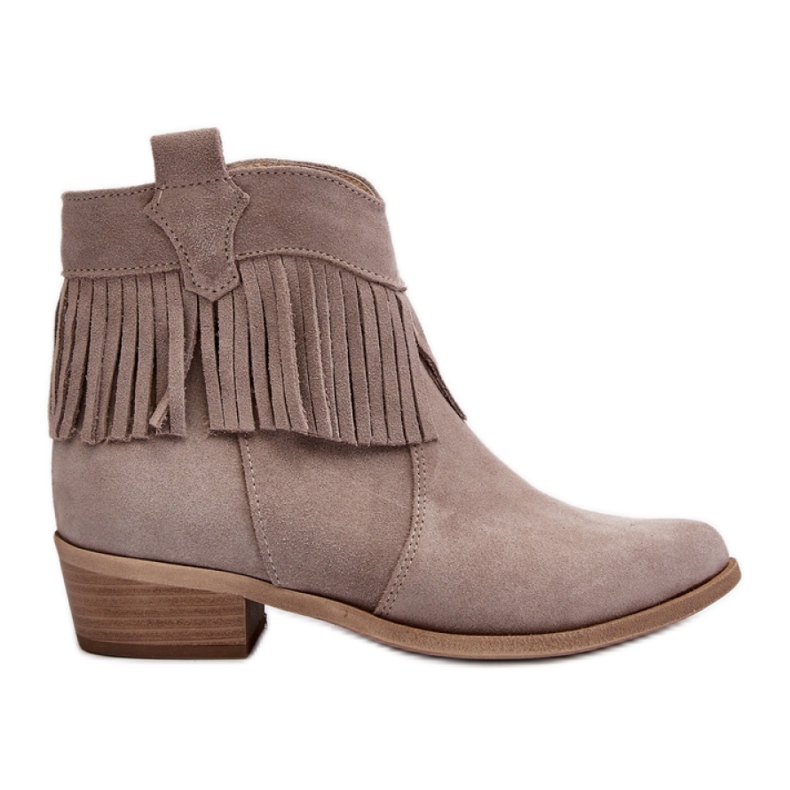 Step in style Čizme Model Zazoo 3430 Cappuccino - Zakoračite sa stilom bež