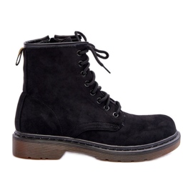 Step in style Workers Model Asteoris H1080 Black Suede - Zakoračite sa stilom crna