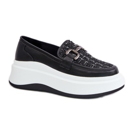 Step in style Mokasine Model Vinceza 89105 Crne - Zakoračite sa stilom crna