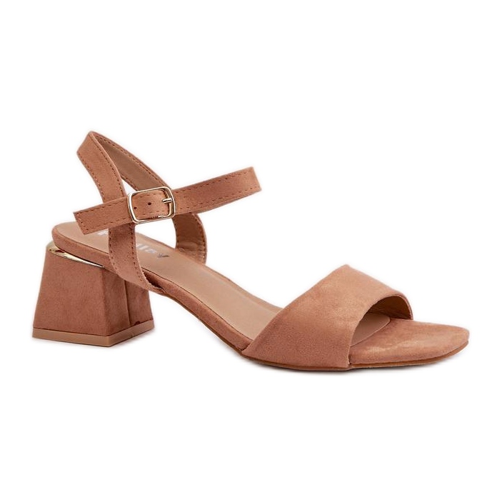Step in style Sandale Model Leisha LT33-10 Camel - Zakoračite sa stilom smeđa