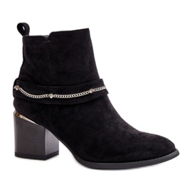 Step in style Čizme Model Hanalen NS356 Black - Zakoračite sa stilom crna