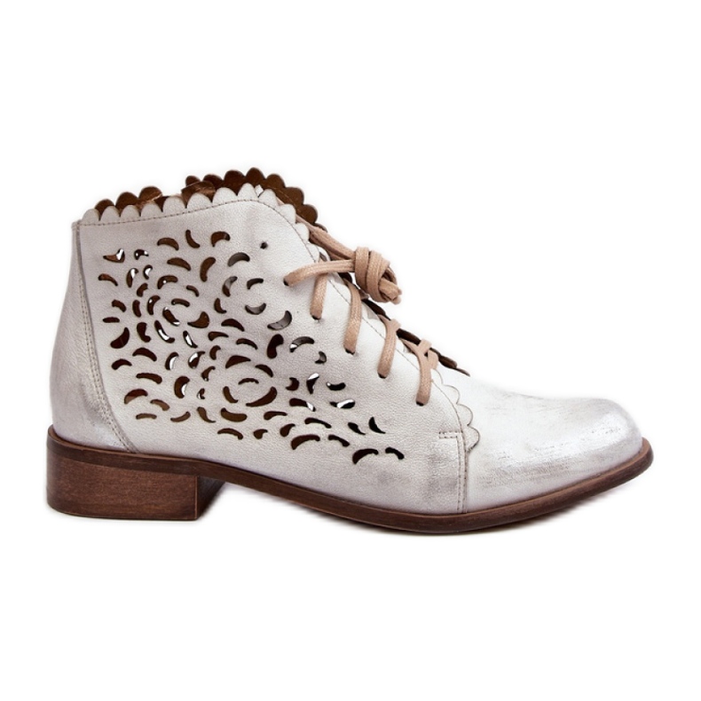 Step in style Čizme Model Zazoo 2871/005 Srebrne - Zakoračite sa stilom siva