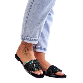 Step in style Japanke za sandale Model S.Barski KV-576-4 crne - Zakoračite sa stilom crna