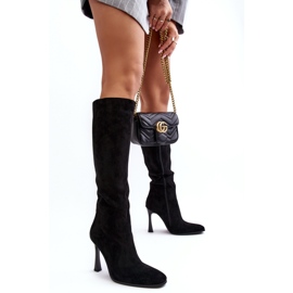 Step in style Čizme Model Isot C-326 Black - Zakoračite sa stilom crno