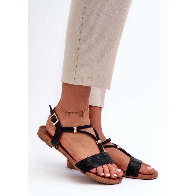 Step in style Sandale Model S.Barski KV27-010 Crne - Zakoračite sa stilom crno