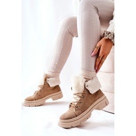 Step in style Trappers Model Karley Z653 Beige - Zakoračite sa stilom bež