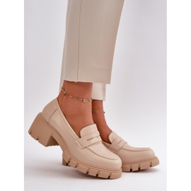 Step in style Cipele Model Menloa 68222 Bež - Zakoračite sa stilom