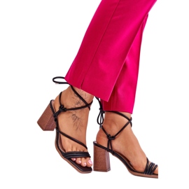 Step in style Sandale Model Seyna H8-380 Black - Zakoračite sa stilom crna