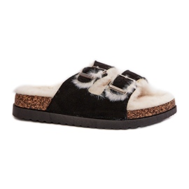 Step in style Papuče Model Ezilena WSL-200 Black - Zakoračite sa stilom crna