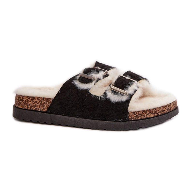 Step in style Papuče Model Ezilena WSL-200 Black - Zakoračite sa stilom crno