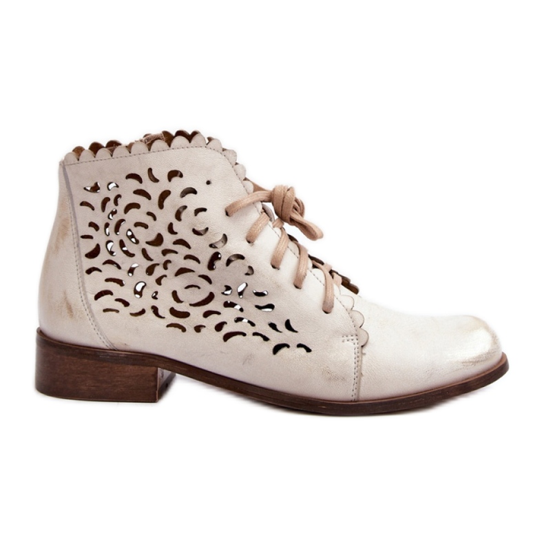 Step in style Čizme Model Zazoo 2871/004 Zlatne - Zakoračite sa stilom žuta boja