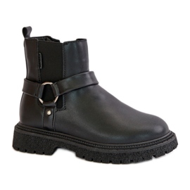 Step in style Chelsea čizme Model Big Star OO274A128 Black - Zakoračite sa stilom crna