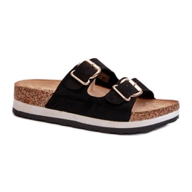 Step in style Sandale Japanke Model Ursila 24DZ21-7225 crna - Korak sa stilom