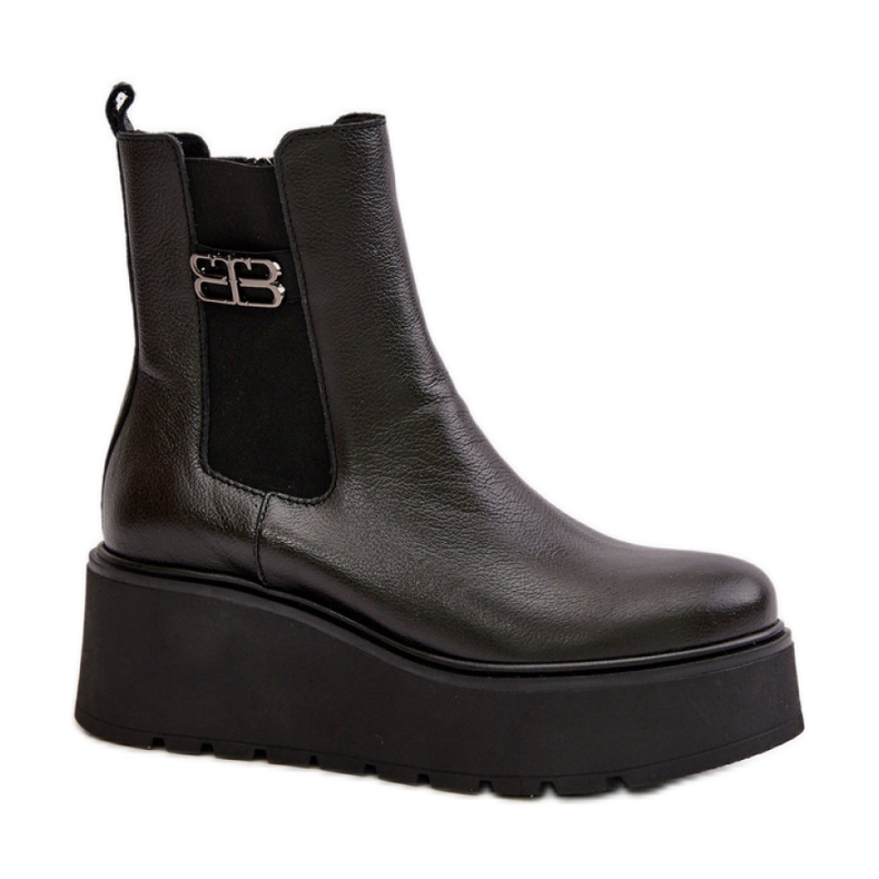 Step in style Čizme Model Zazoo 60498 Black - Zakoračite sa stilom crno