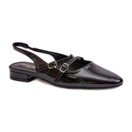 Step in style Balerinke Model Bialettia YK-05 Black - Zakoračite sa stilom crna