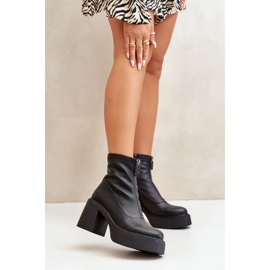 Step in style Čizme Model Vinceza 66715 Black - Zakoračite sa stilom crna